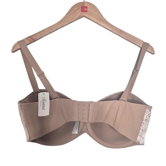 Soma Soft Tan Stunning Support Strapless Underwire Bra Size 36G NWT - Picture 2 of 3